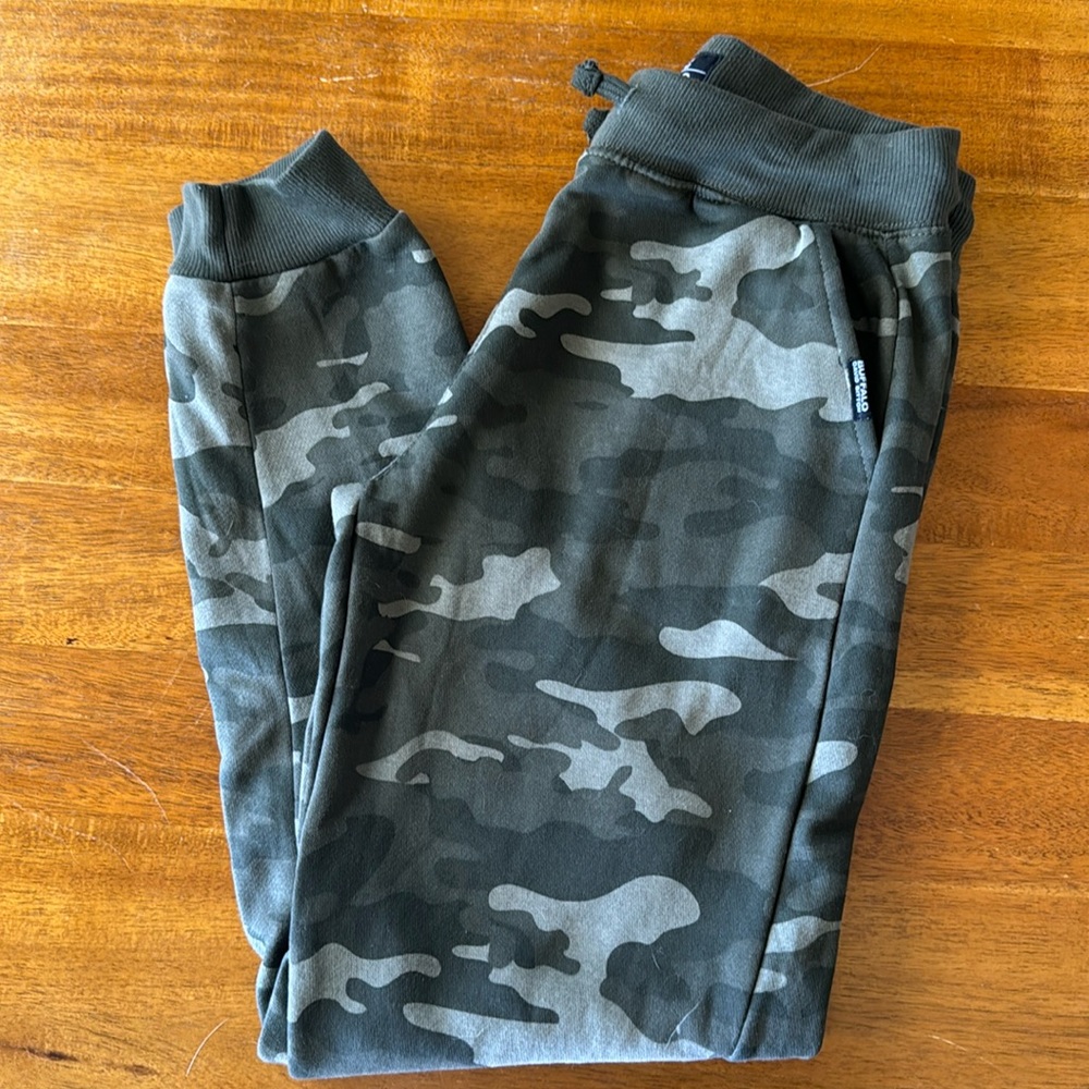 Camo sweat pants boys